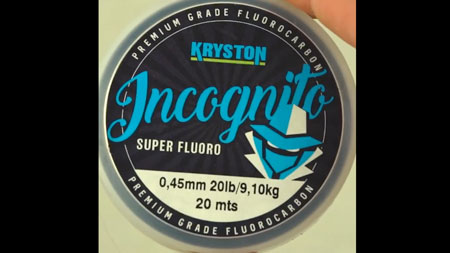 video incognito fluorocarbon toe d-rig